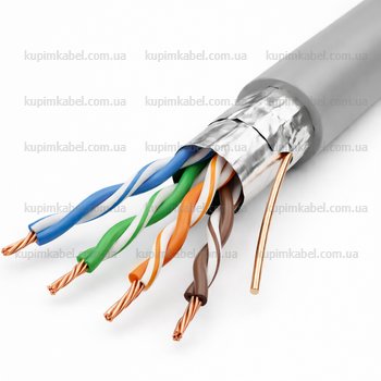 Кабель FTP CAT5e 4х2х0,48(Cu) 24AWG ZZCM