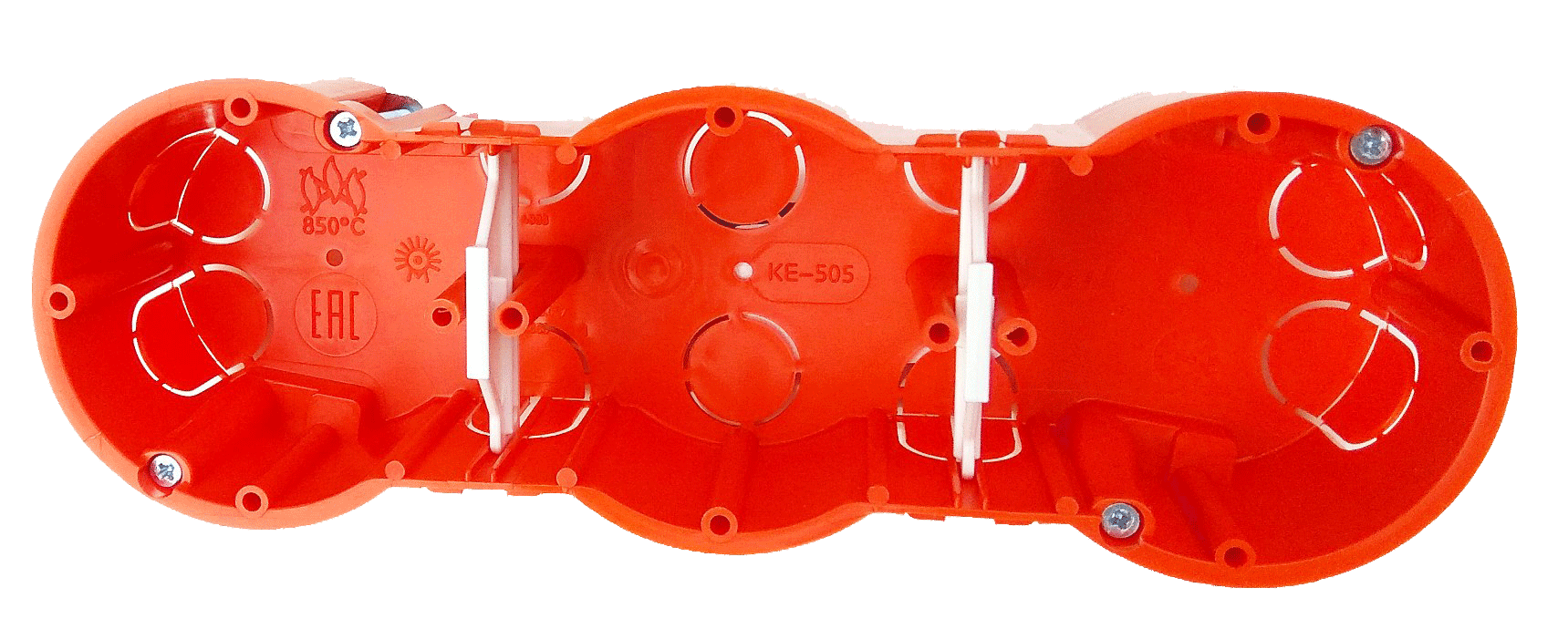 Коробка установча d66 (гіпсокартон), потрійна, КЕ 505