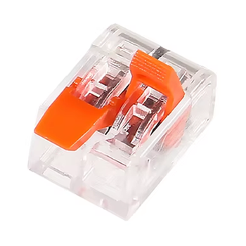 Самозажимний коннектор 412 (помаранчевий)