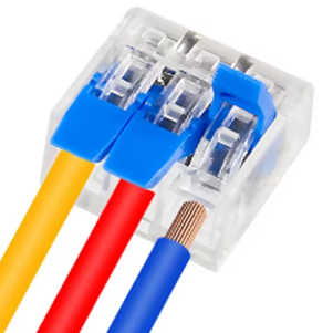 Самозажимний коннектор 413 (синій)