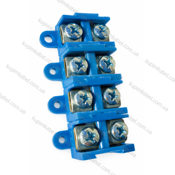 Клема 4х4 мм.кв. (латунь)