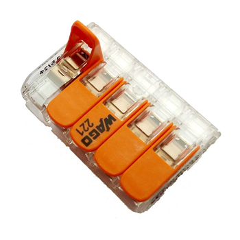 WAGO Самозажимний коннектор СМК 221-415