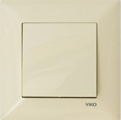 Meridian Вимикач одноклавішний (крем)