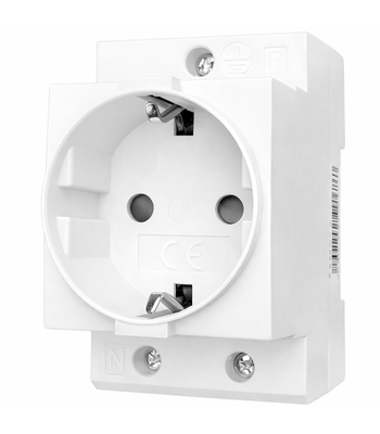 Розетка для встановлення на DIN-рейку 16А, 230 В