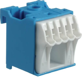HAGER KN06N Qiuck Connect N-клема 1х16мм2+5х4мм2