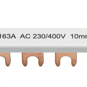 HAGER KDN 163A Шина з'єднувальна , вилочного типу, 12 мод., 10 мм2