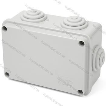 Коробка зовнішня, розподільна 120х80х40 IP54