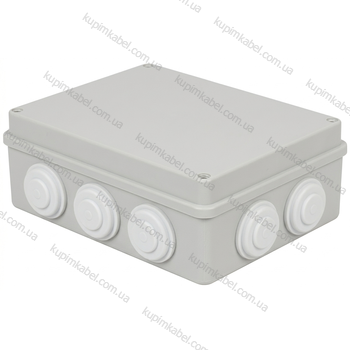 Коробка зовнішня, розподільна 200x155x80 IP55